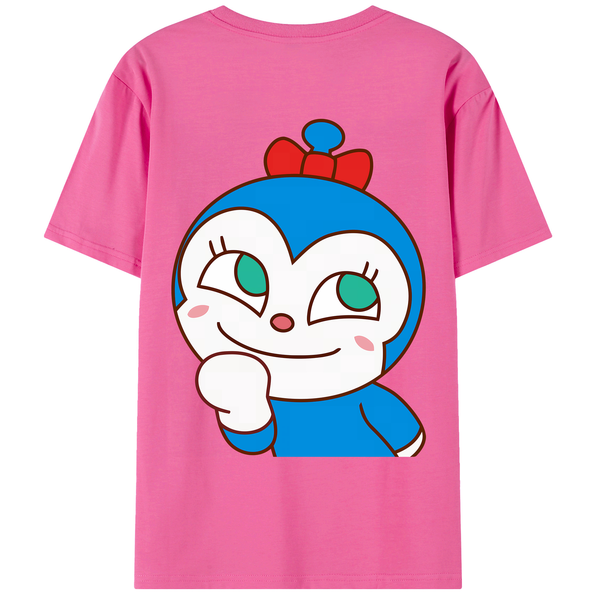 （画像用） アンパンマン Anpanman レディース半袖Tシャツ(バックプリント)